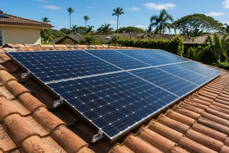 Installation de panneaux solaires à Fontaine
