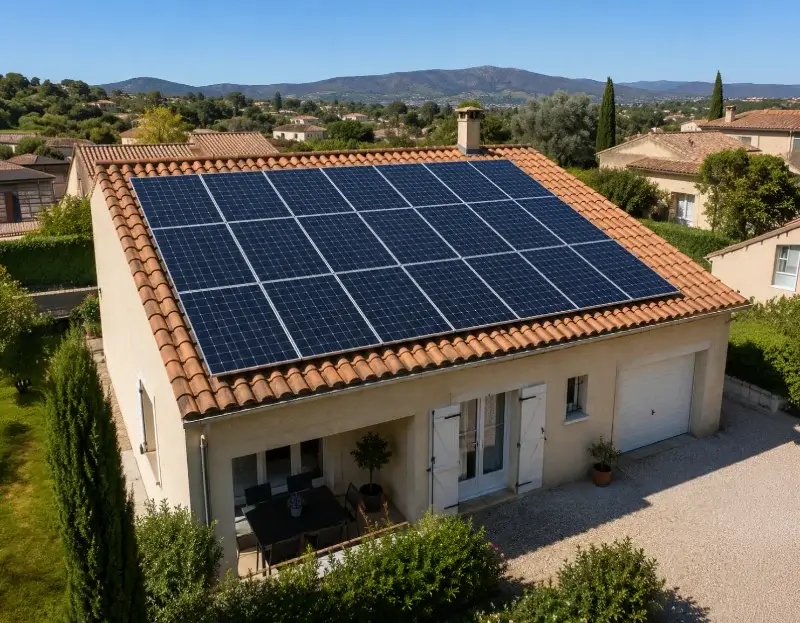 Prime à l'autoconsommation panneaux solaires Fontaine — aide financière de l'État